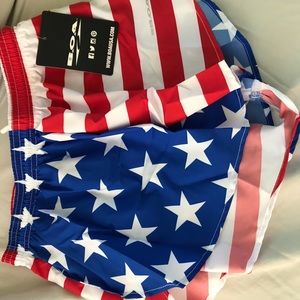 BOA running short American Flag - medium
